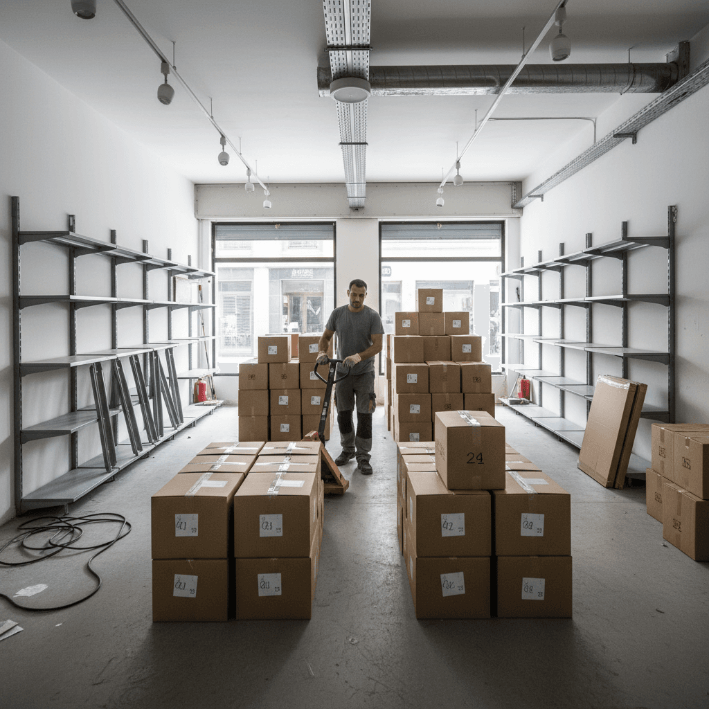 Vaciado de local comercial en Barcelona